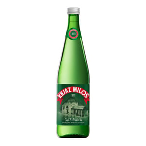 Knjaz Milos Gazirana voda staklo 12x750ml