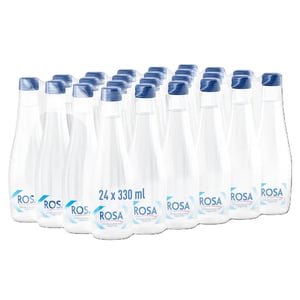 Rosa Negazirana voda staklo paket 24x0.33l