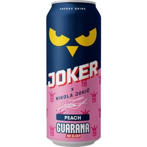 Guarana Energetski napitak Joker Peach 500ml
