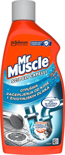 Mr. Muscle Gel za čišćenje dlaka u odvodima 500ml