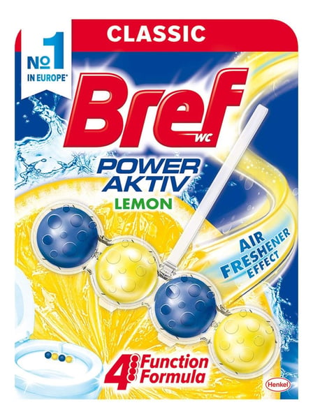 Bref WC osveživač kuglice lemon