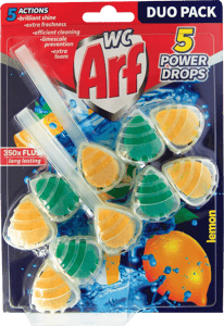 Arf WC osveživač limun 2x55g