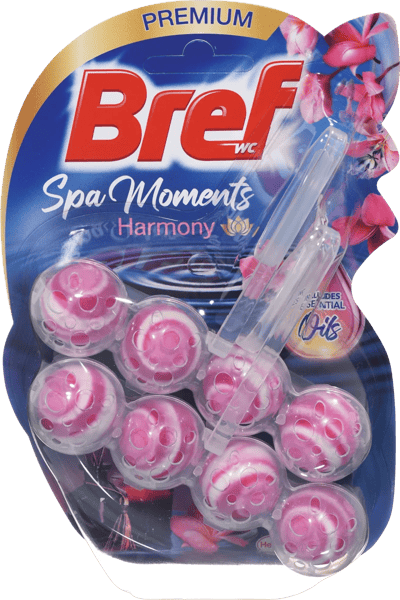 Bref WC osveživač wellness harmony 2x50g