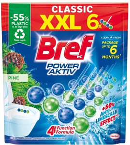 Bref WC osveživač pine 6x50g