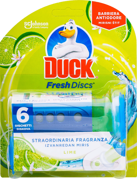 Duck WC osveživač Fresh disc lime 36ml