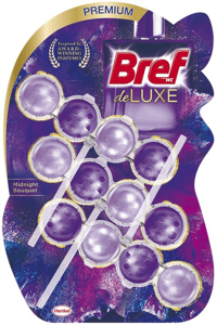Bref WC osveživač deluxe bouquet 3x50g