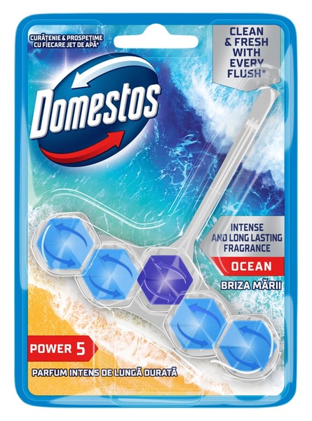 Domestos WC osveživač power 5 ocean 55g