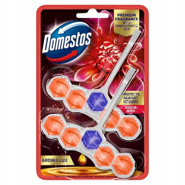 Domestos WC osveživač lux dahlia 2x50g