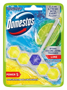 Domestos WC osveživač power 5 lime 55g