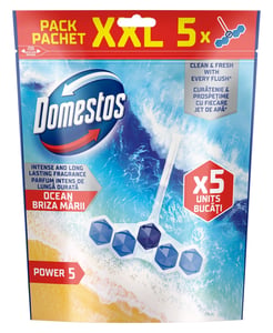 Domestos WC osveživač power 5 ocean 5x50g