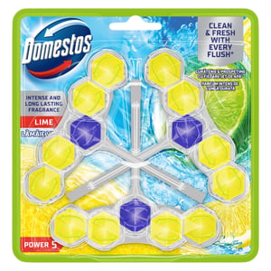 Domestos WC osveživač power 5 lime 3x55g