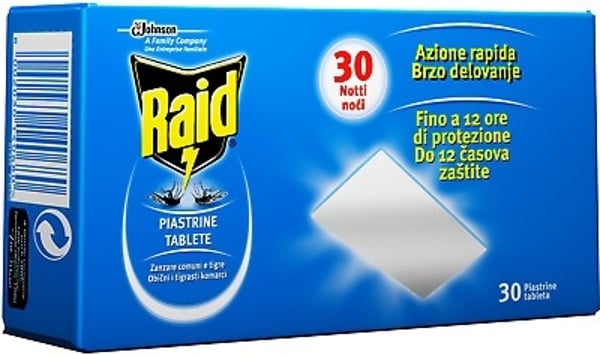 Raid Tablete za aparat protiv komaraca 30kom