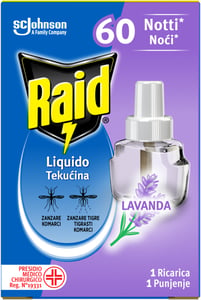 Raid dopuna za električni aparat lavanda 36ml