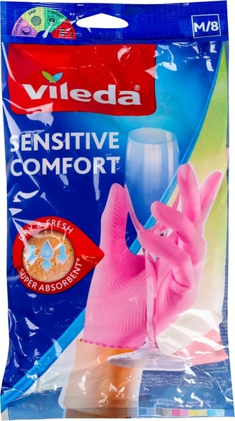 Vileda Rukavice sensitive M 8kom