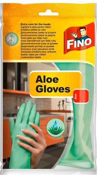 Fino Gumene rukavice aloe vera M