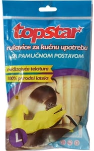 Top Star Gumene rukavice L 1kom