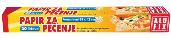 Alufix Papir za pečenje 20kom