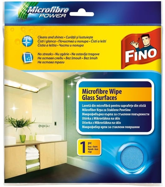 Fino Mikrofiber krpa za staklo 1kom