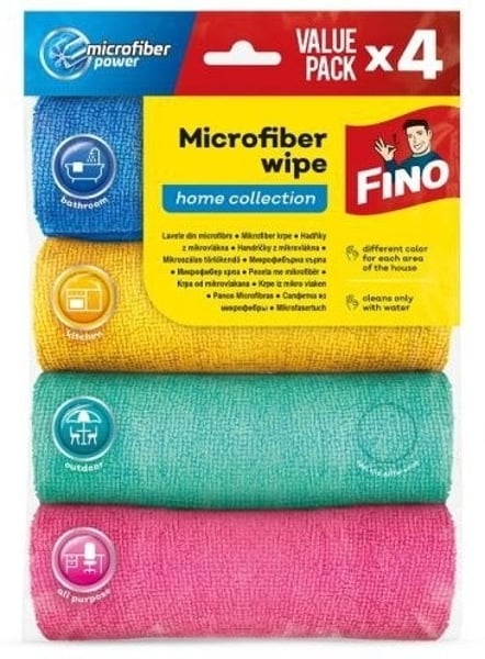 Fino Mikrofiber krpe 4kom