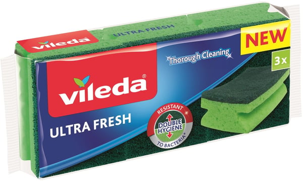 Vileda Sunđer ultra fresh high foam 3kom