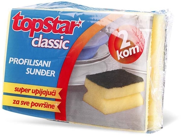 Top Star Kuhinjski sunđer 2kom