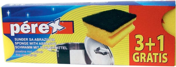 Perex Sunđer abrazivni 3+1kom