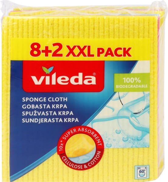 Vileda Sunđeraste krpe 8+2kom gratis XXL