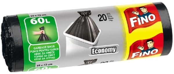 Fino Kese za smeće 60l 20kom