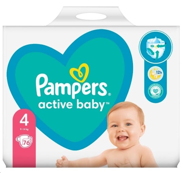 Pampers pelene GP 4 76kom