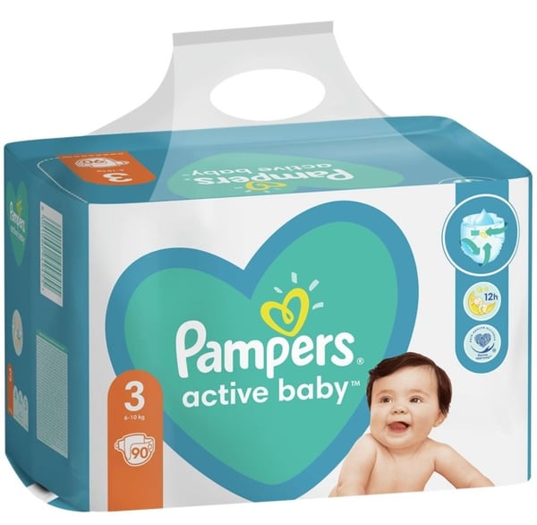 Pampers pelene GP 3 90kom
