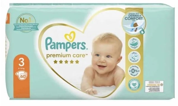 Pampers Premium care 3 60kom