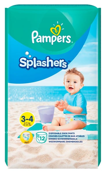 Pampers Splashers pelene za kupanje CP 3 12kom