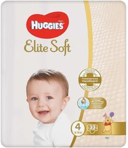 Huggies Pelene Elite Soft 4 33kom