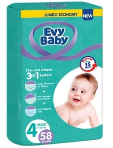 Evy Baby pelene 3u1 sistem 4 maxi 58kom