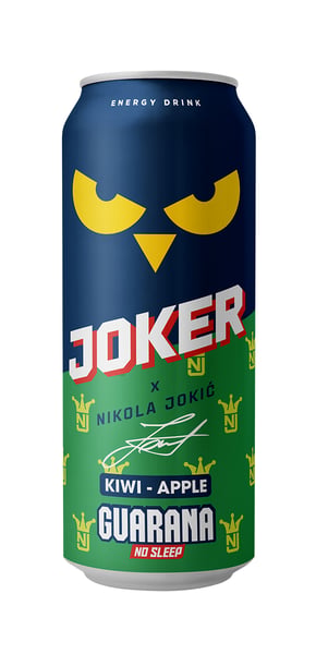 Guarana Energetski napitak Joker Kiwi Apple 500ml