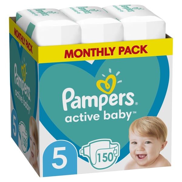 Pampers Active baby MP 5 150kom