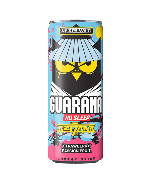 Guarana Energetski napitak Azijana Strawberry Passion Fruit 250ml