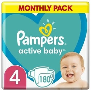 Pampers Pelene monthly pack MSB 4 180kom