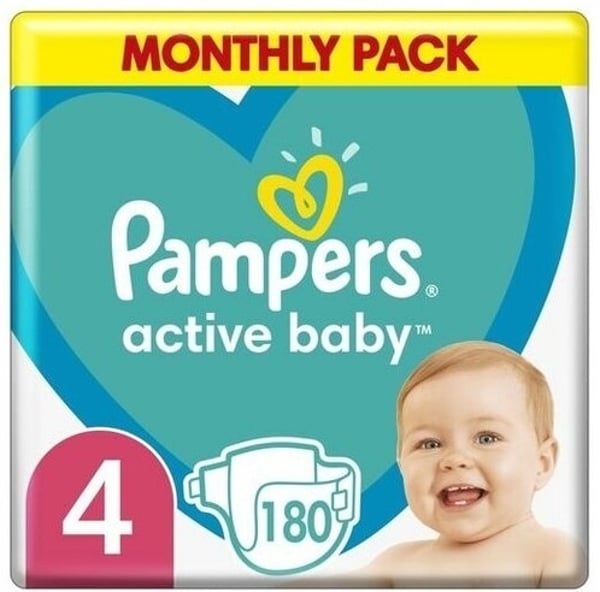 Pampers Pelene monthly pack MSB 4 180kom