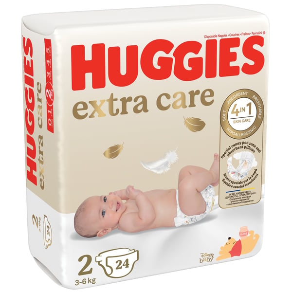 Huggies Pelene Elite Soft 2 24kom