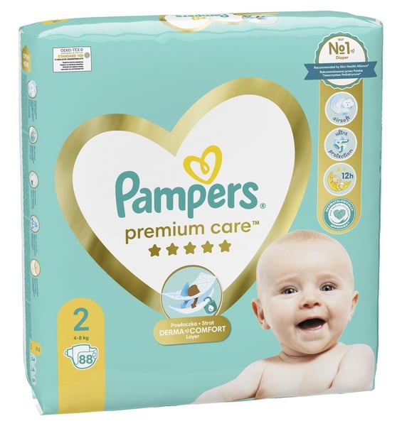 Pampers Premium care JP 2 88kom
