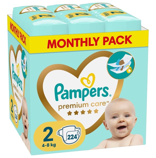 Pampers Premium Care MP 2 224kom