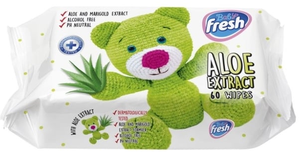 Fresh Vlažne maramice Aleo vera 60kom