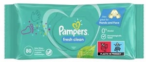 Pampers Vlažne maramice fresh clean 80kom