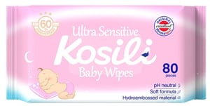 Kosili Vlažne maramice roze 80kom