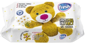 Fresh Vlažne maramice Chamomile 60kom