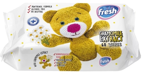 Fresh Vlažne maramice Chamomile 60kom