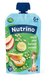 Nutrino voćni pire jabuka kruška banana sa žitaricama 100g
