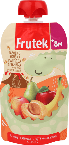 Frutek Kašica kajsija i žitarice 100g