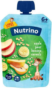 Nutrino kašica jabuka kruška banana žitarice 180g